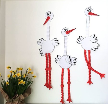 Крокотак бумажный Аист