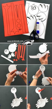 Аист поделкака РОКАТАК