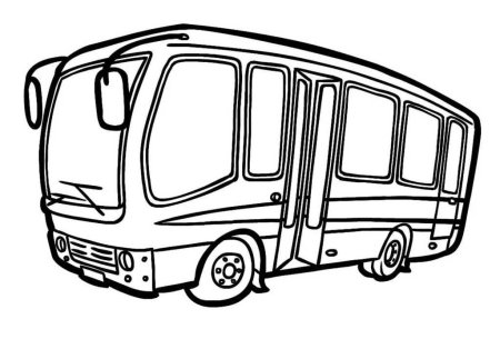 Аппликация автобус