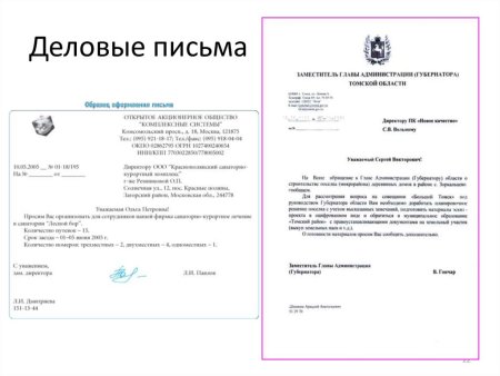 Как писать Деловые письма письмо
