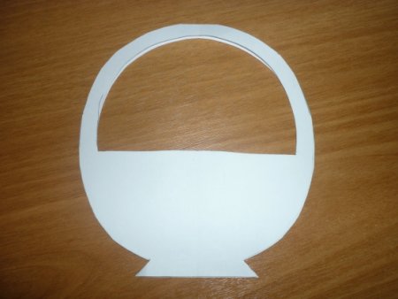Корзинка для раскрашивания