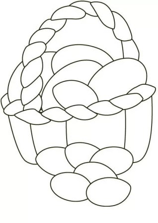 Корзина из фетра плоская