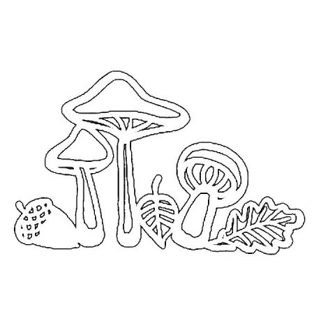 Вытынанки листья