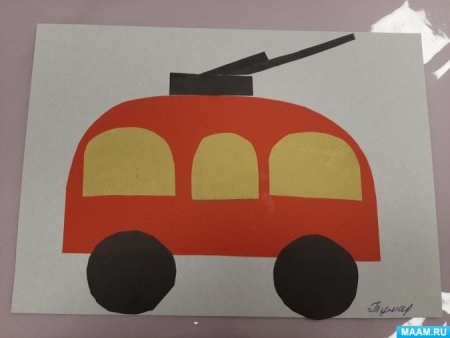 Рисование автобус