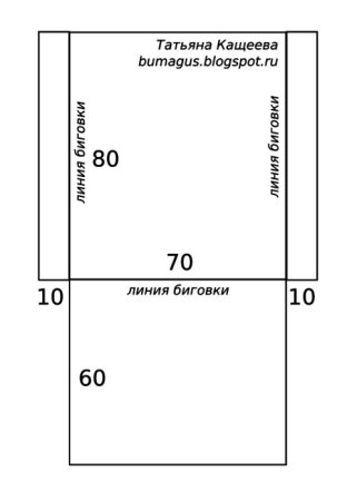 Схема шоколадницы Скрапбукинг