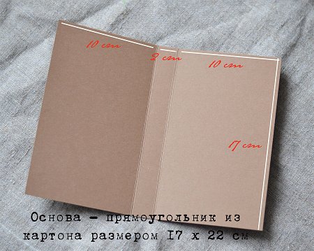 Шоколадница с кармашком для денег шаблон
