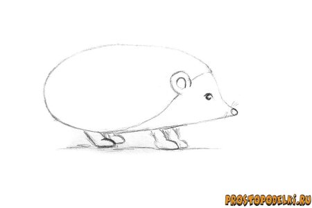 Игры с прищепками Ежик