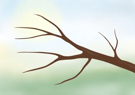 Ветка для рисования