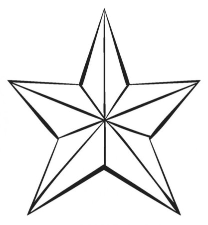 Звезда для срисовки