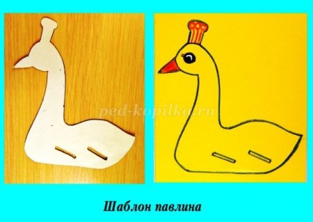 Аппликация Сказочная птица старшая группа