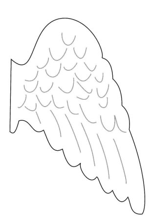 Крылья мультяшные