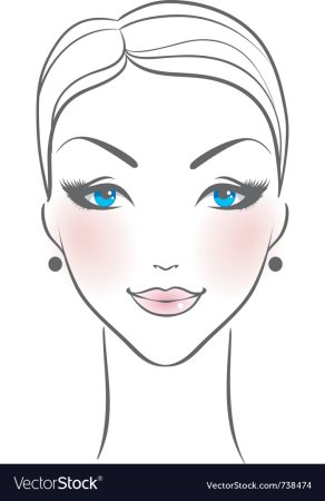 Очертания головы