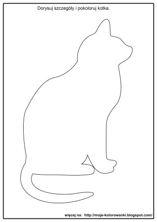 Контур кошки