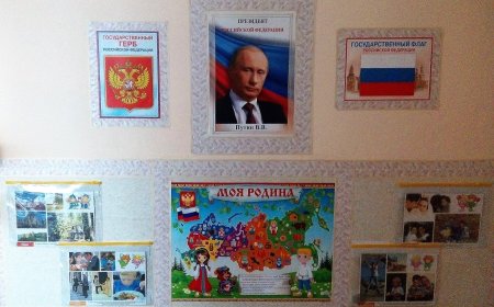Название патриотического уголка в детском саду