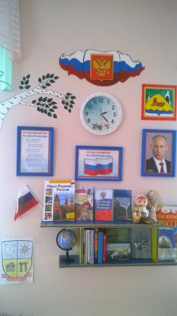 Патриотический уголок в детском саду