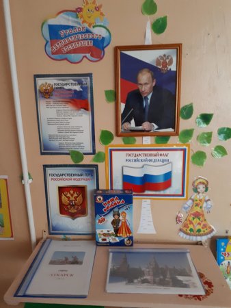 Уголок патриотизма в начальной школе