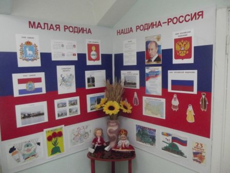 Рамки для патриотического уголка в детском саду