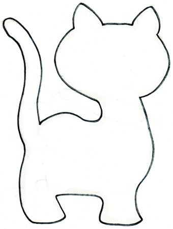 Шаблон кошки