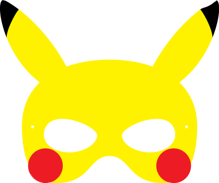 Маска Пикачу