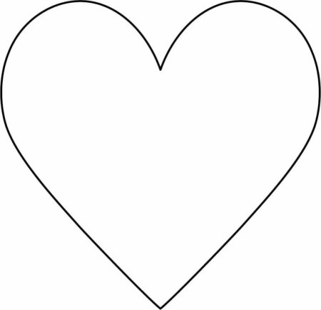 Сердце шаблон