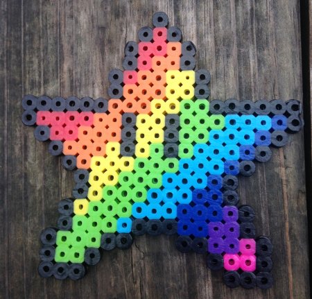 Perler Beads мозаика