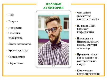 Портрет целевой аудитории