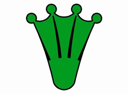 Лапки лягушки для детей