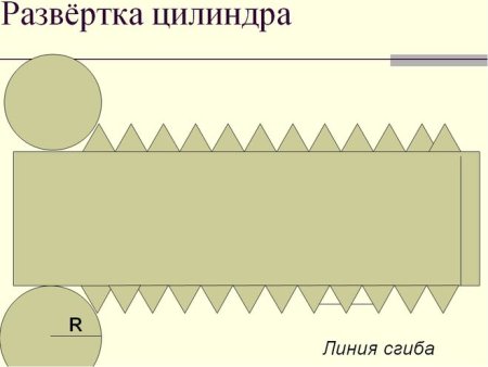 Цилиндр фигура из бумаги