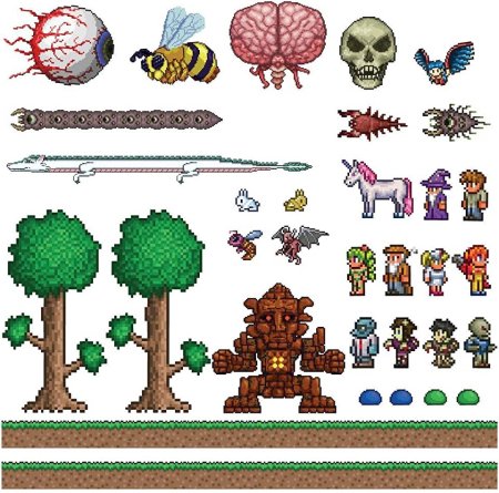 Terraria спрайты