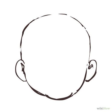 Пустое лицо для рисования