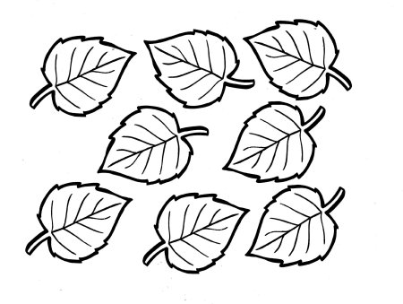 Шаблон листья картинки (47 фото)