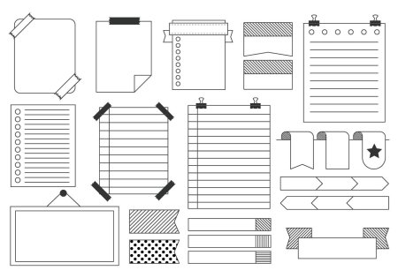 Bullet Journal шаблоны