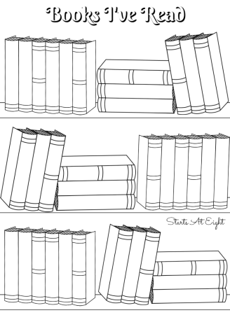Книжный трекер буллет джорнал