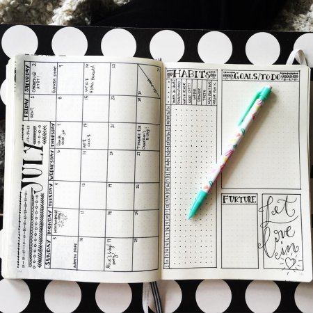 Bullet Journal планировщик