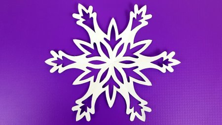 Вытанки на окна снежинки