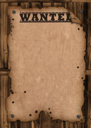 Рамка wanted