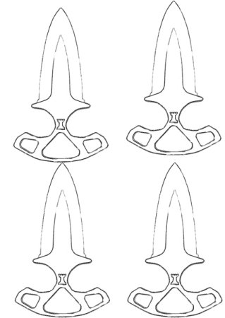ТЫЧКОВЫЕ ножи Shadow Daggers