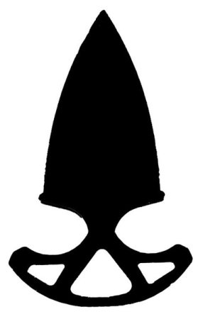 Нож Shadow Daggers чертеж