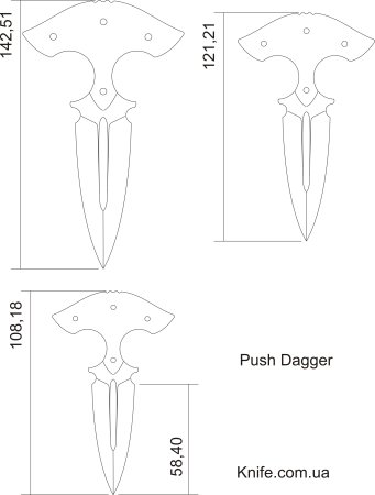 Ножи КС го чертежи Shadow Daggers