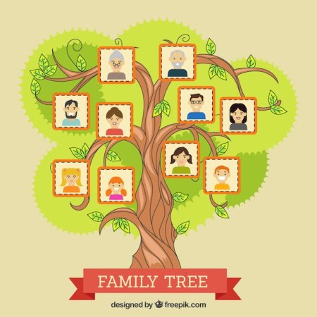 Family Tree раскраска
