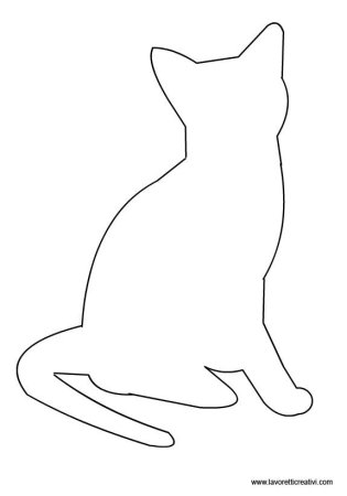 Контур кошки