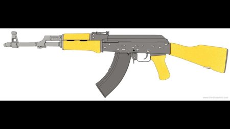 АК 47 Blueprint