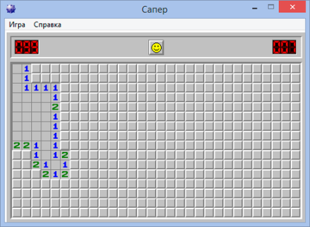 Сапёр игра новичок