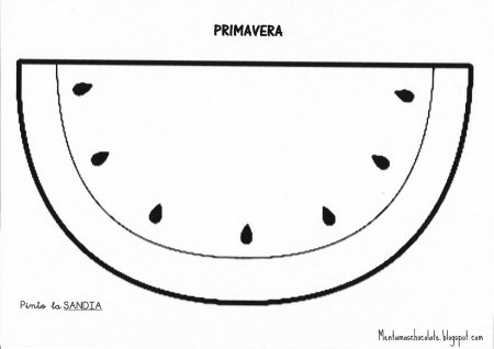 Большая долька арбуза