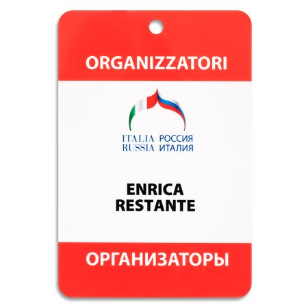 Бейджик организатора