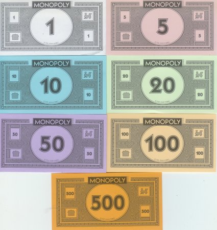 Игровые деньги для монополии
