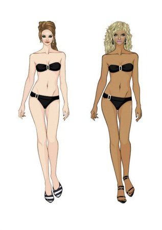 Изображение куклы для одевания