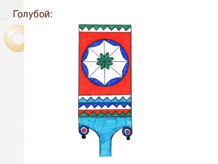 Верхняя часть прялки рисование
