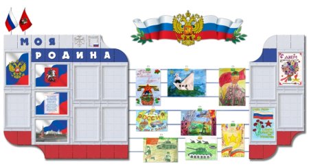 Стенд патриотический уголок