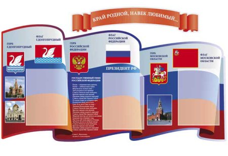 Патриотический стенд в школе